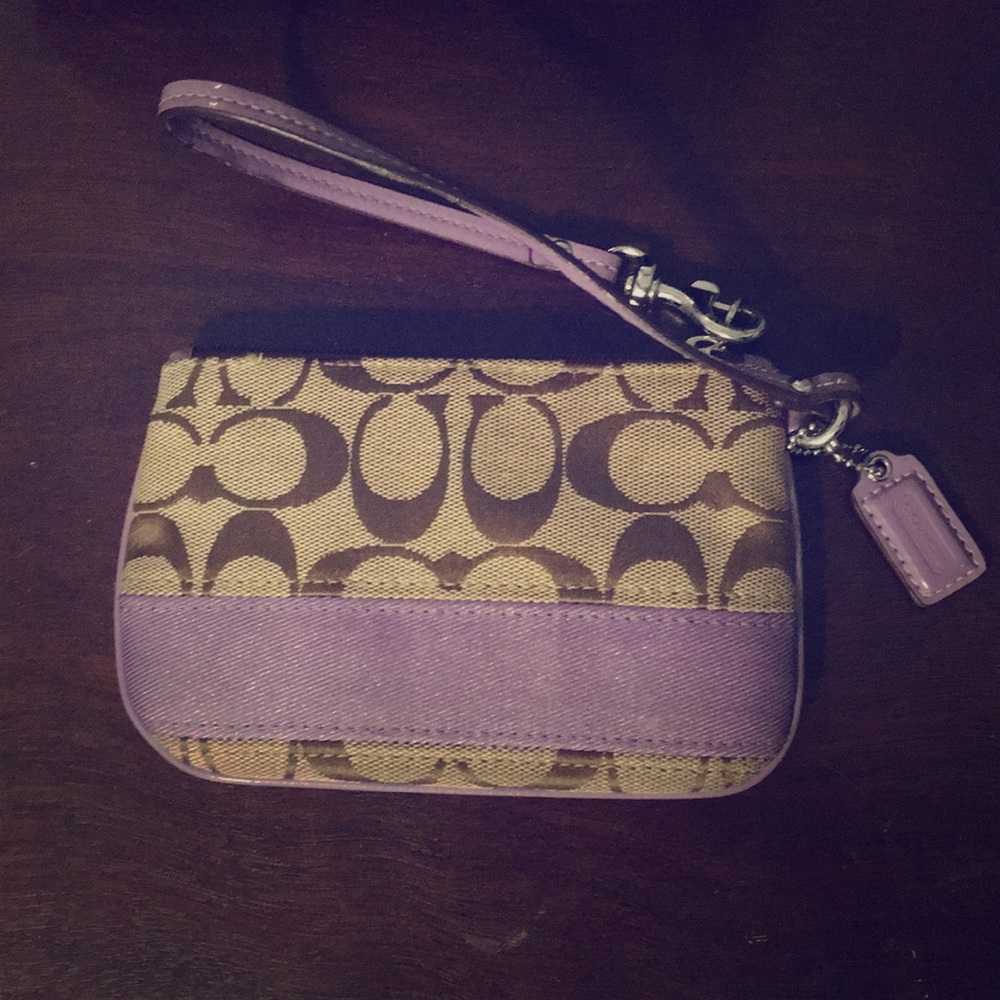 Coach wristlet